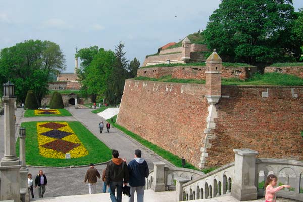 Uno de los grandes parques de Belgrado