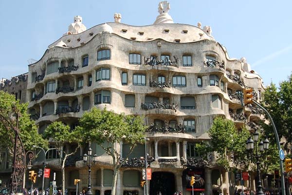 Edificio de la Pedrera de Gaudí