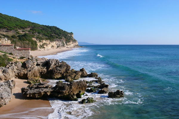 Playa de los Caños de Meca de Cádiz