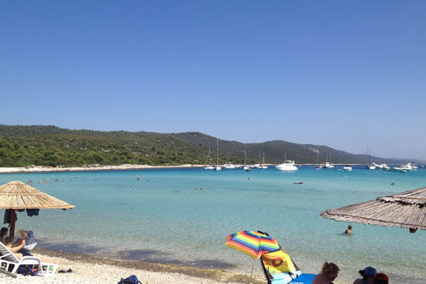 Playa cercana a Zadar