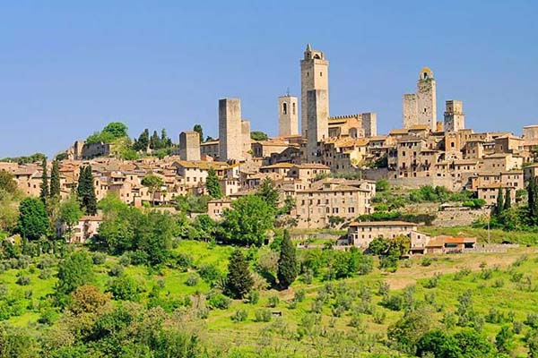 Población de San Gimignano