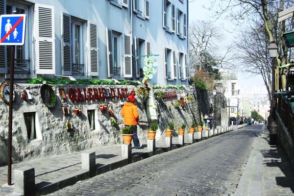 La zona de Montmartre puede resultar muy acogedora para buscar un apartamento
