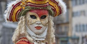 Colores en el carnaval de Venecia